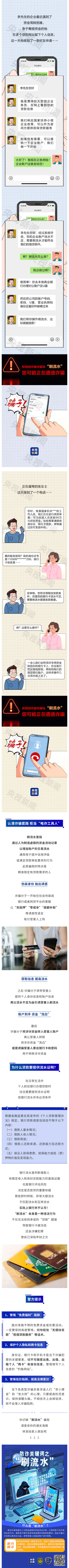 全民反詐丨辦貸款、領(lǐng)補(bǔ)助需要“刷流水”？當(dāng)心成為“洗錢(qián)工具”